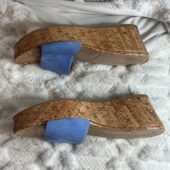 NEW ! Stuart Weitzman platform summer wedges - Picture 10 of 11